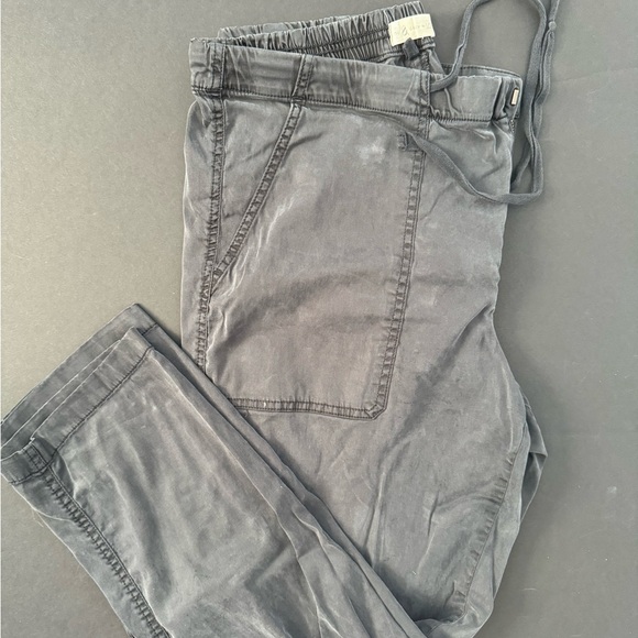 Loft Lou & gray soft pants.  Black/gray. - Picture 1 of 6